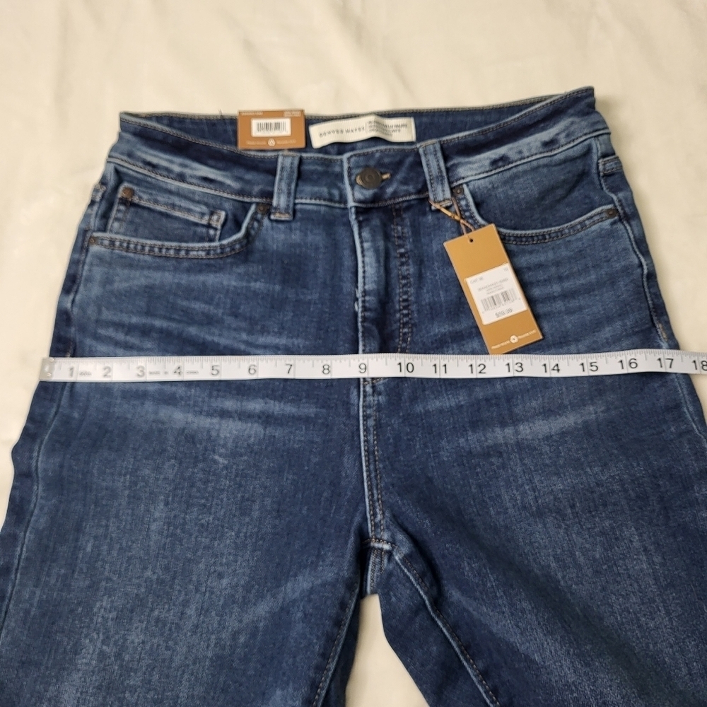 Denver Hayes High Rise Skinny Crop Blue Women's Jeans. Size 10 - Picture 9 of 12